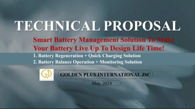 Our solution presentation
